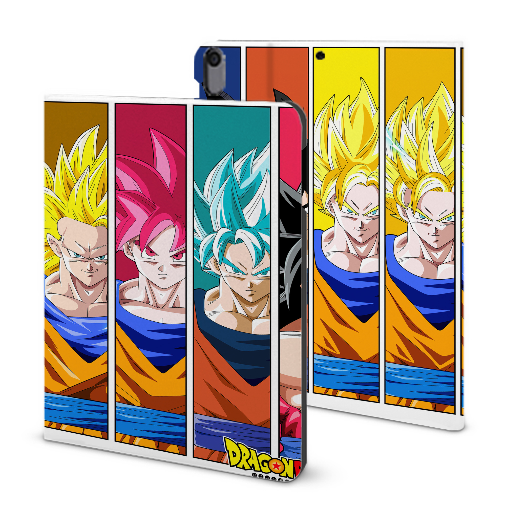 （画像用） ドラゴンボール DRAGON BALL IPad ケース ブック型 PUレザー TPU 耐衝撃 軽量 薄型 ペン収納なし 全面保護 IPad 各モデル対応